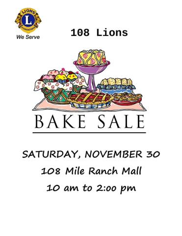bake sale