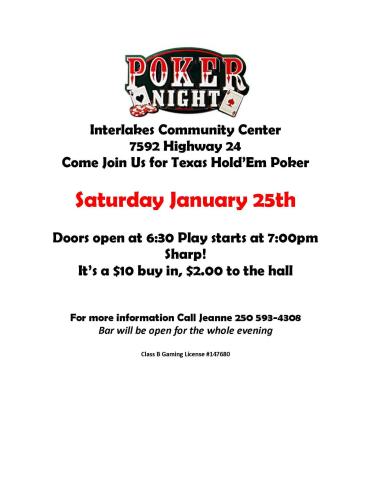 poker poster