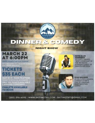 comedy night poster