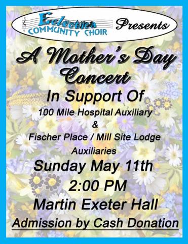Poster - Mothers Day Concert