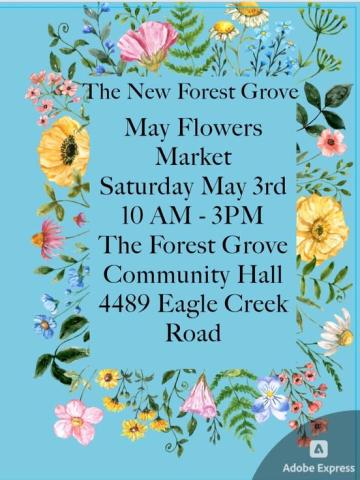 Poster - May Flower Market