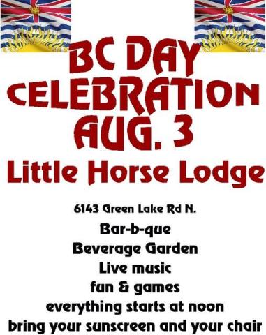 Poster - BC Day Celebration