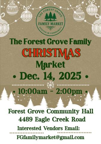 Poster Christmas Market