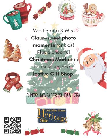 108 xmas market poster