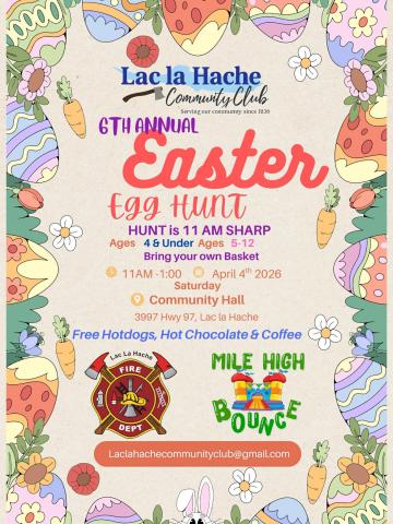 Lac La hache EGg Hunt
