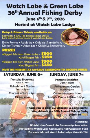 Poster - Watch Lake Fishing Derby