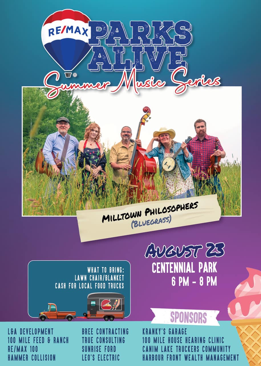 Poster - Parks Alive Summer Music Series - Centennial Park