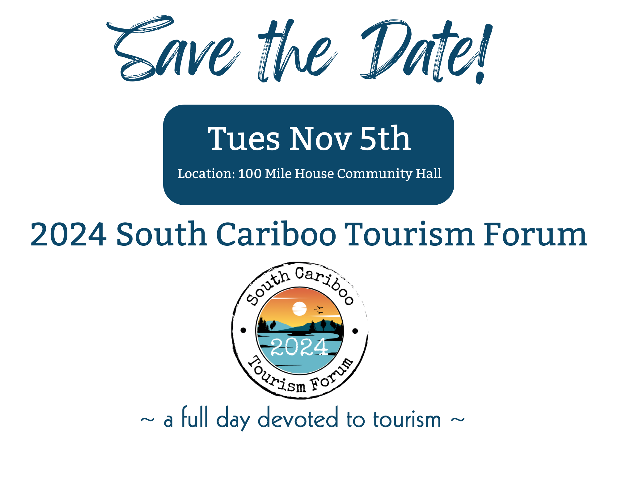 Tourism Forum Save the Date