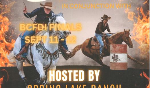 Poster - Canadian Barrel Racing Finals