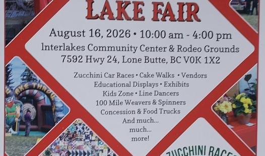Poster - Bridge Lake Fair