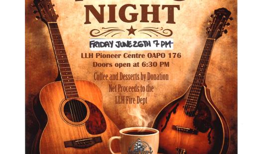 music event poster