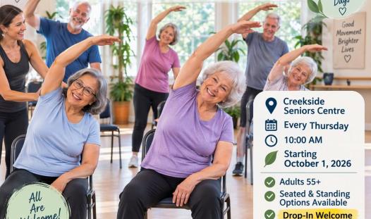 Poster - Chair Yoga & Gentle Exercise