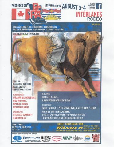 Interlakes Rodeo Poster