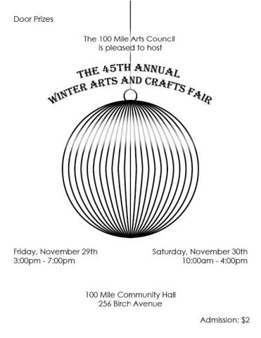 Arts Council Craft Fair Poster