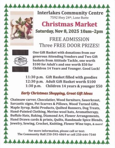 Poster Christmas Market