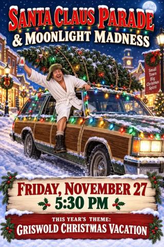 Poster - Santa Claus Parade & Moonlight Madness