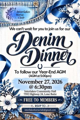 Poster - Denim Dinner